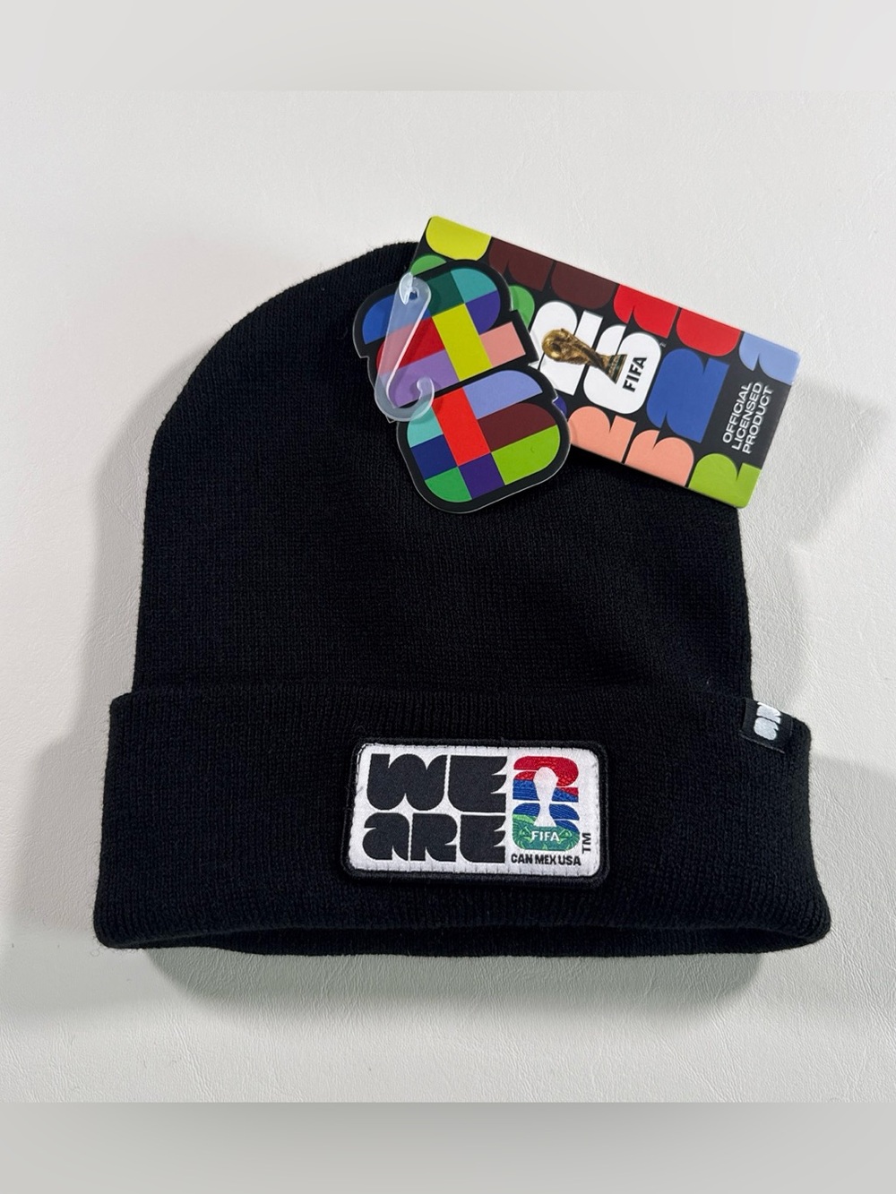 We Are 2026 Black Beanie